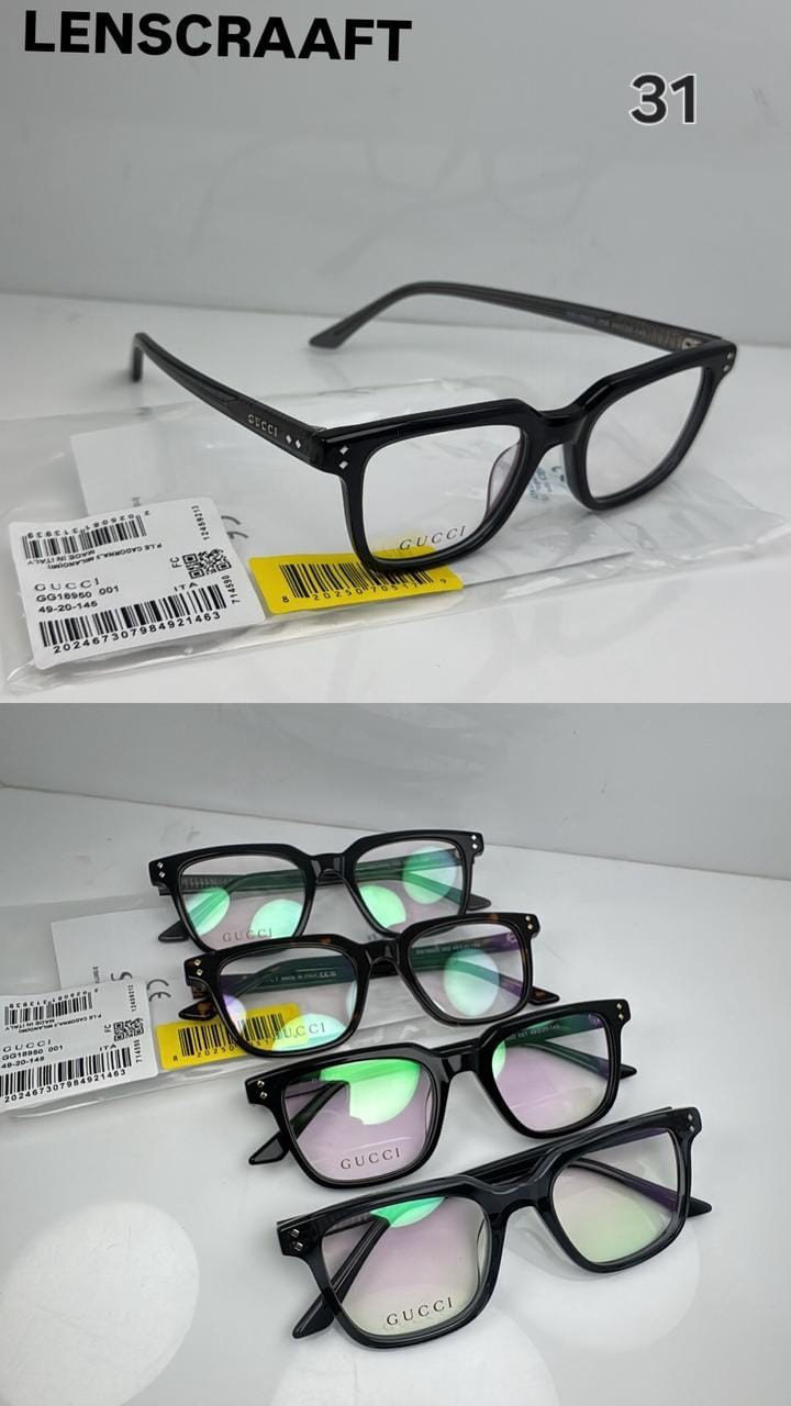Gucci Designer Eyewear 31 — 49-20-145 — Designer Eyewear, Al Qaswa Trading