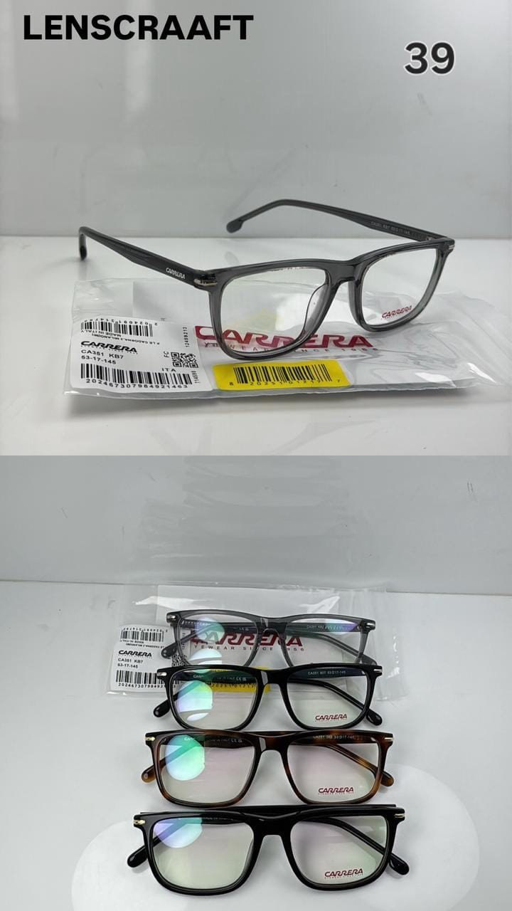 Carrera Designer Eyewear 39 — 53-17-145 — Designer Eyewear, Al Qaswa Trading